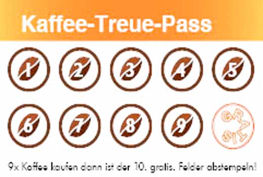 Bonuskarte Beispiel
